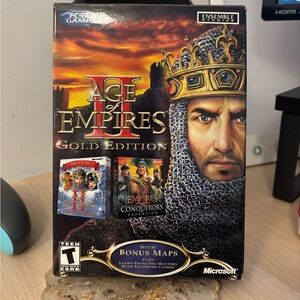 Vintage Age of Empires II Gold Edition PC Game